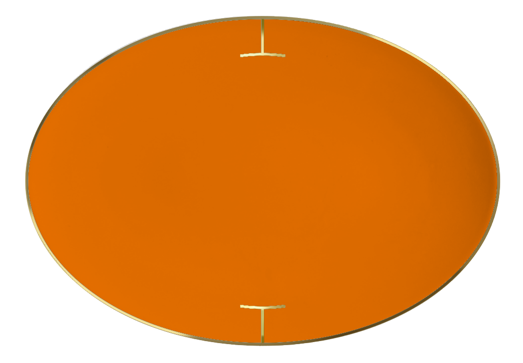 Platte oval 35 cm